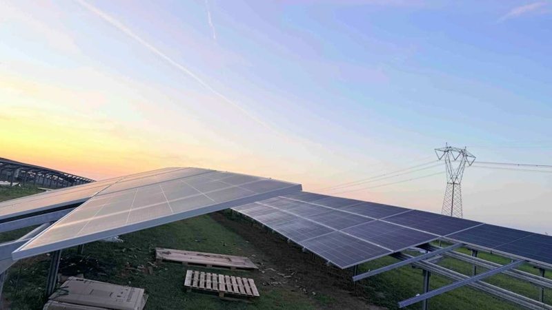 Impianto a terra - cantiere Madani Servizi EU