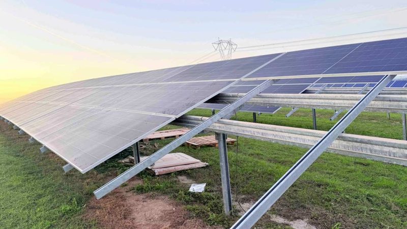 Impianto a terra - cantiere Madani Servizi EU
