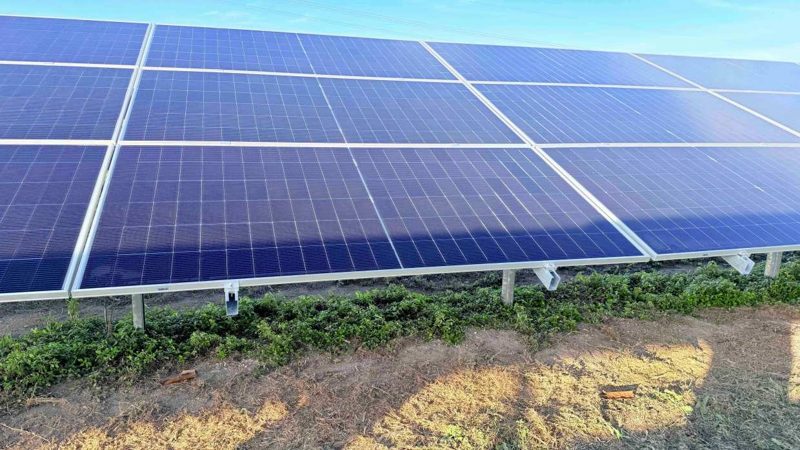 Impianto a terra - cantiere Madani Servizi EU